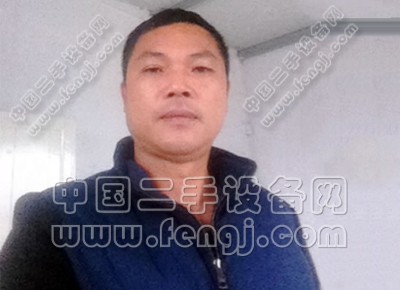访浙江台州路桥二手化工设备经营部总经理陈岩林